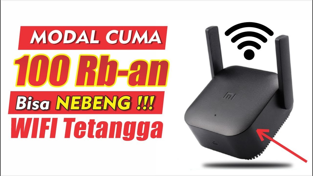 NEMBAK WIFI JARAK JAUH - REPEATER XIAOMI WIFI EXTENDER PRO