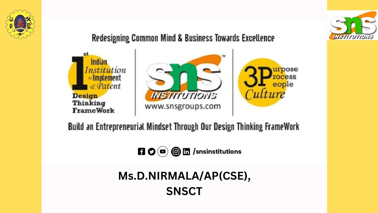 Holistic Understanding of Harmony  | Professional Ethics & Human Values | SNS Institutions