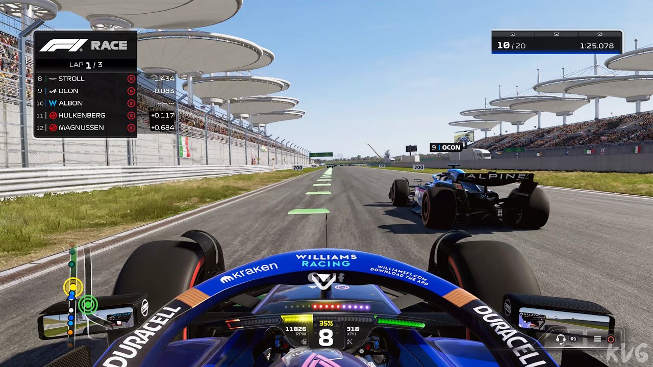 F1 23 - Williams Racing FW45 - Gameplay (PS5 UHD) [4K60FPS]