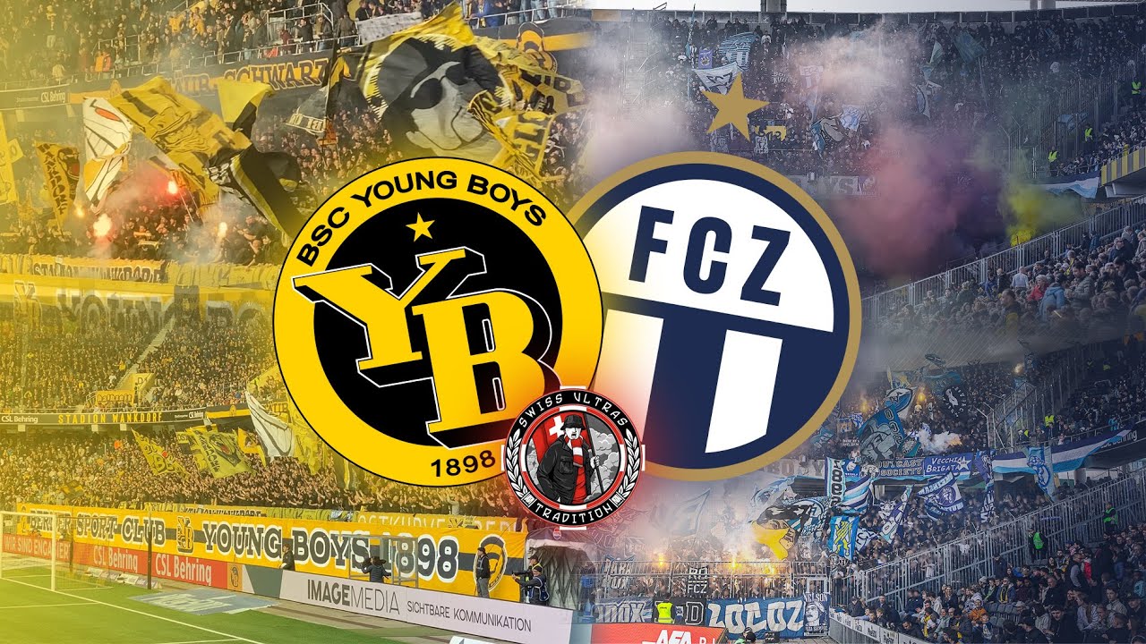 BSC Young Boys 2:1 FC Zürich | 21.04.2025 | Pyro, Smoke, Fanchants | Swiss.Ultras.Tradition