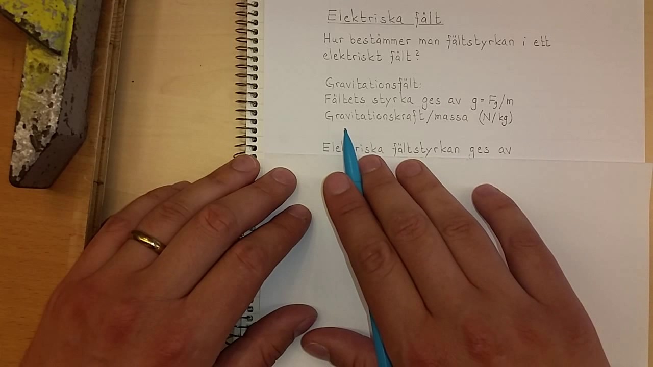 Fysik 1 Elektriska fält