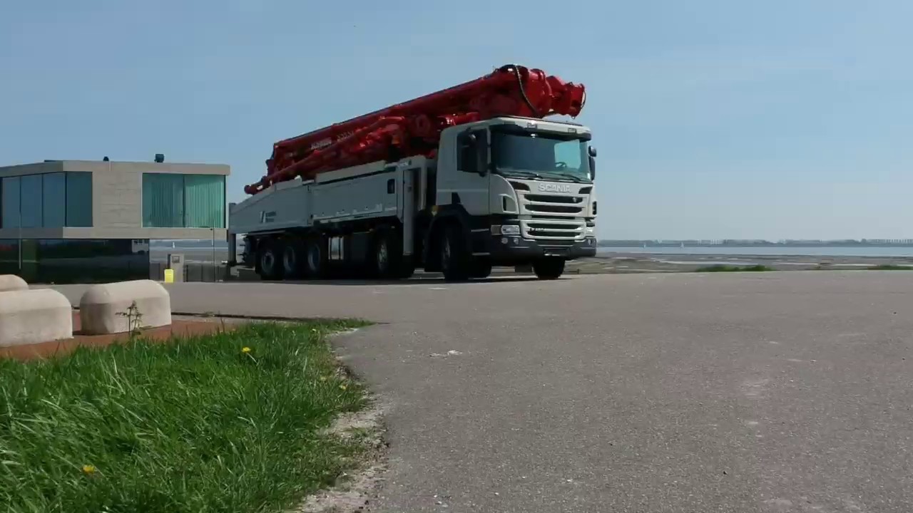 Schwing  S 55 SX Betonpomp Scania Noorder Betonpompen - Boogert Service - Schwing Stetter
