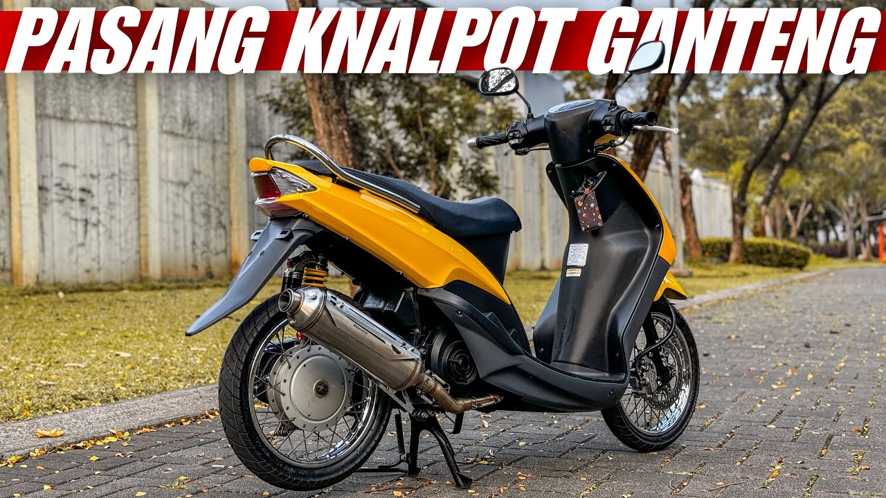 GANTI KNALPOT KENOCHI MIO SPORTY !!! AUTO GANTENG