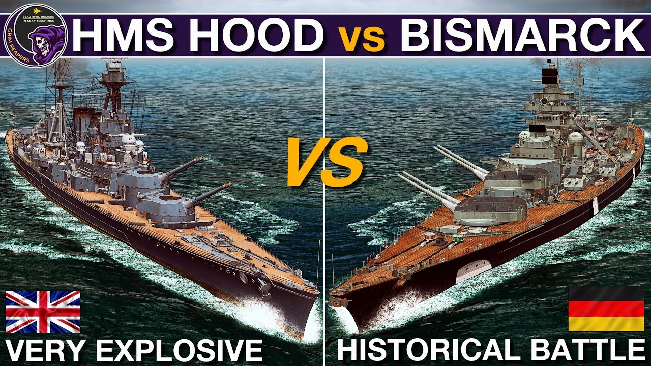 HMS Hood против «Бисмарка»: матч, который уже сыграла история | Война на море