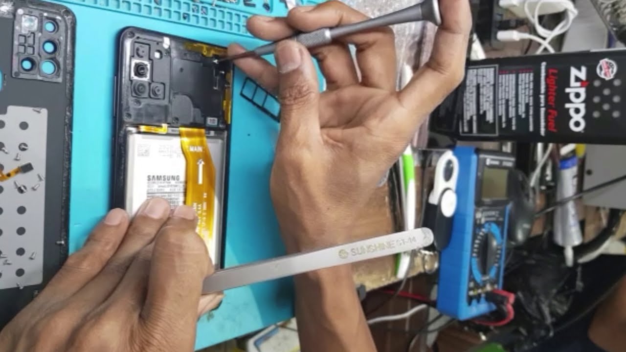 ||samsung| A21s camera depan gagal