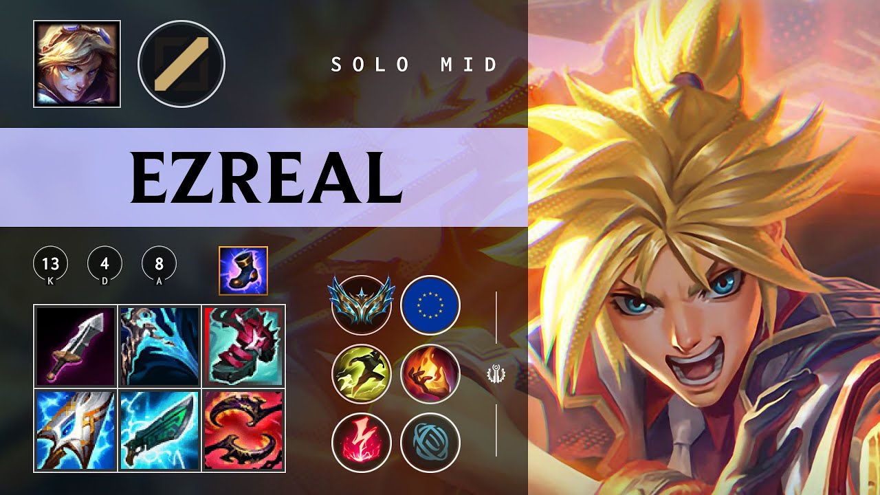 Ezreal Mid vs Anivia - EUW Challenger Patch 26.01