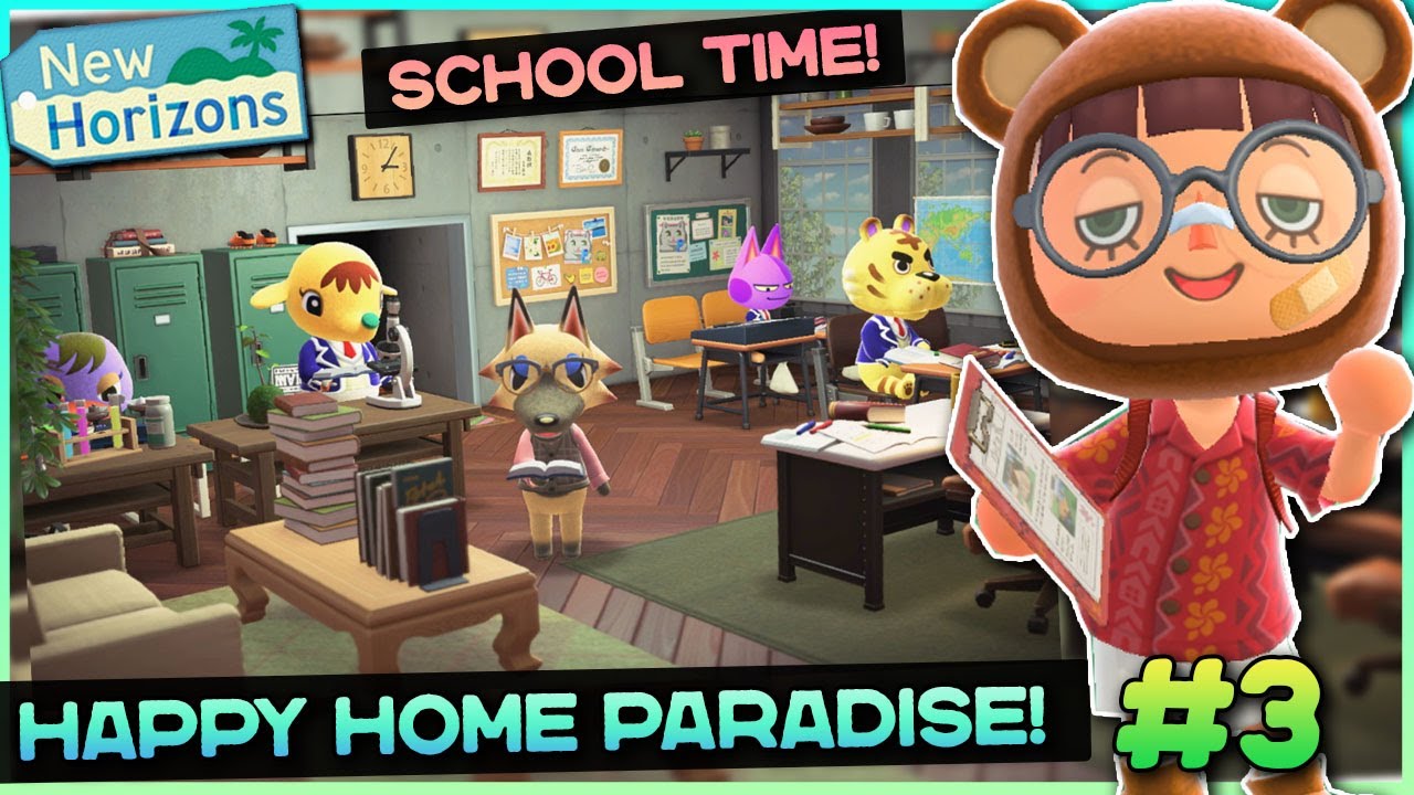 MAKING A PREPPY PRIVATE SCHOOL!🎓 | ACNH Happy Home Paradise