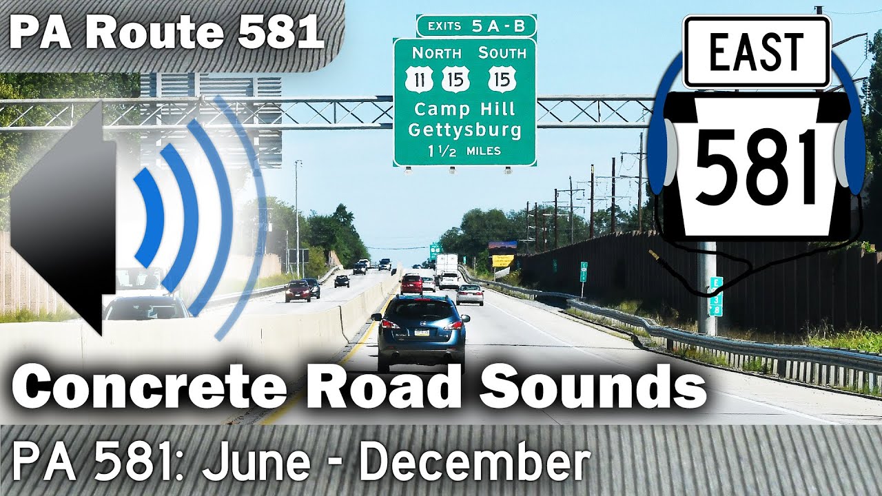 (PA 581) Concrete Section Sound Compilation | Uniform Grooved (June - December)