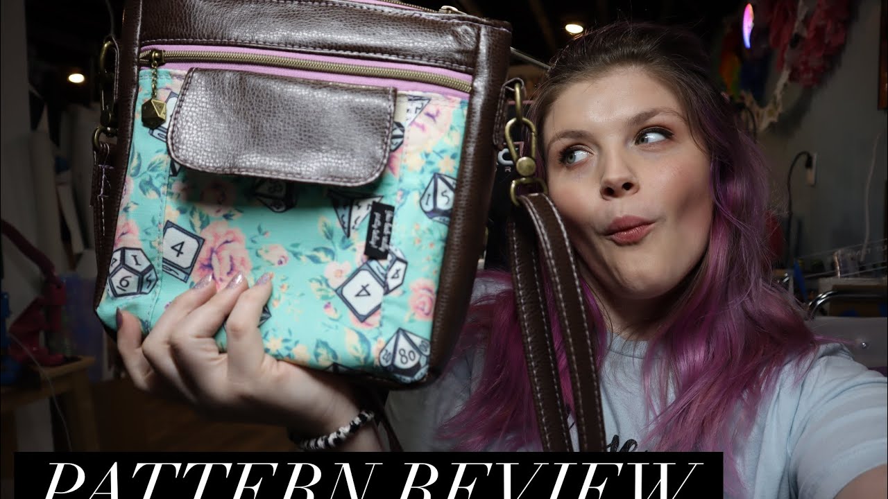 Pattern Review - The Flair Crossbody bag by Bagstock Designs