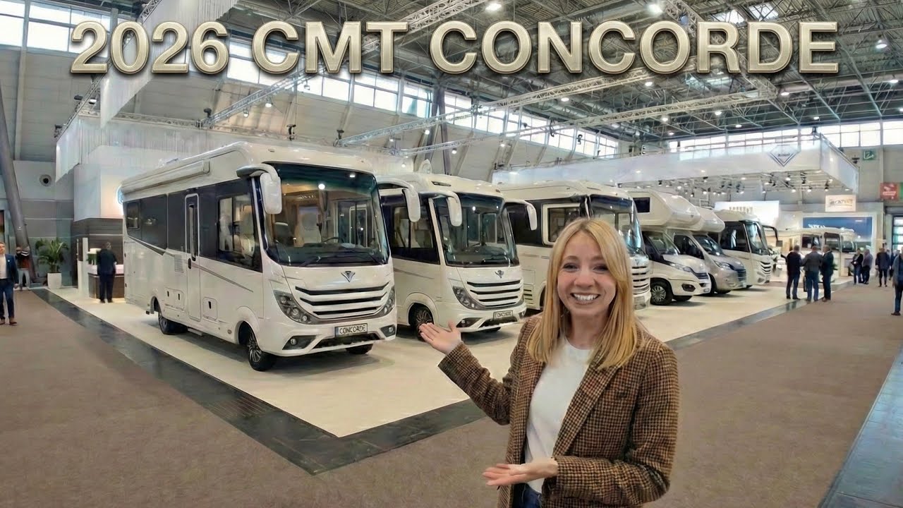 CONCORDE 2026 CMT Stuttgart 90 min WOHNMOBIL Rundgang CREDO CARVER CHARISMA CENTURION LINER CRUISER 