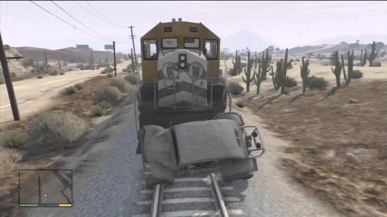GTA 5: N2SC4R VS. Train