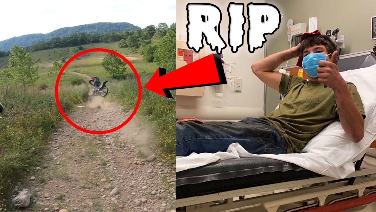 Horrific Cr250 Crash Ends With Trip to the Hospital