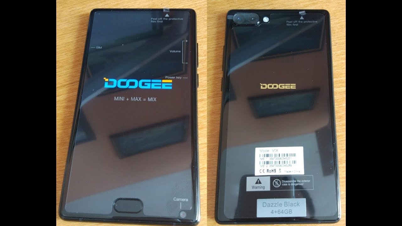Детальный обзор красивого безрамочника Doogee Mix