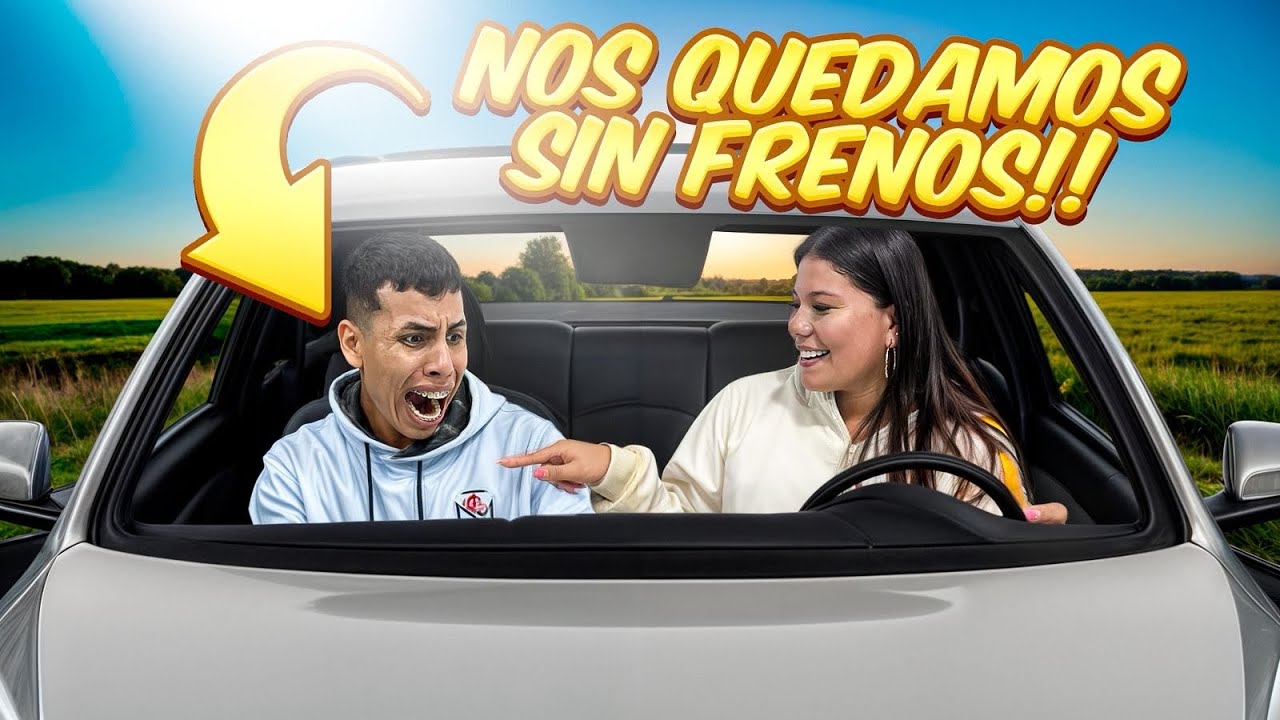 NOS QUEDAMOS SIN FRENOS// BROMA TERMINA LLORANDO 🥲