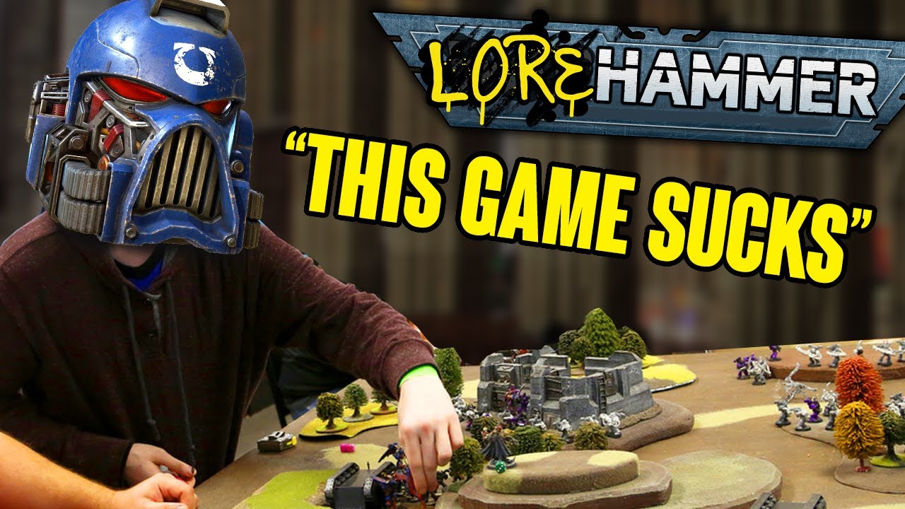 Do Space Marines play Warhammer? - Lorehammer or Yourhammer with Tom & Ben