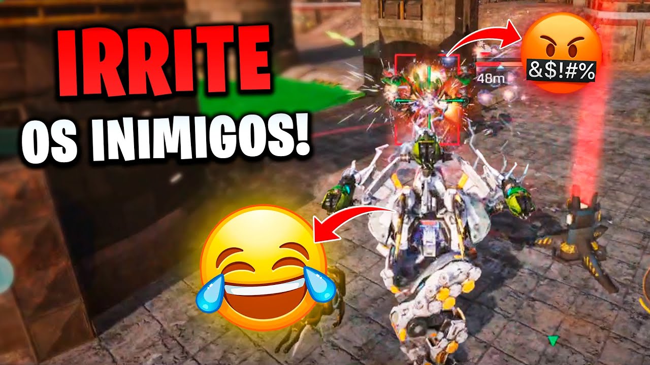 O ROB&Ocirc; MAIS IRRITANTE do WAR ROBOTS! Loki de RAIO &eacute; muito divertido de jogar!
