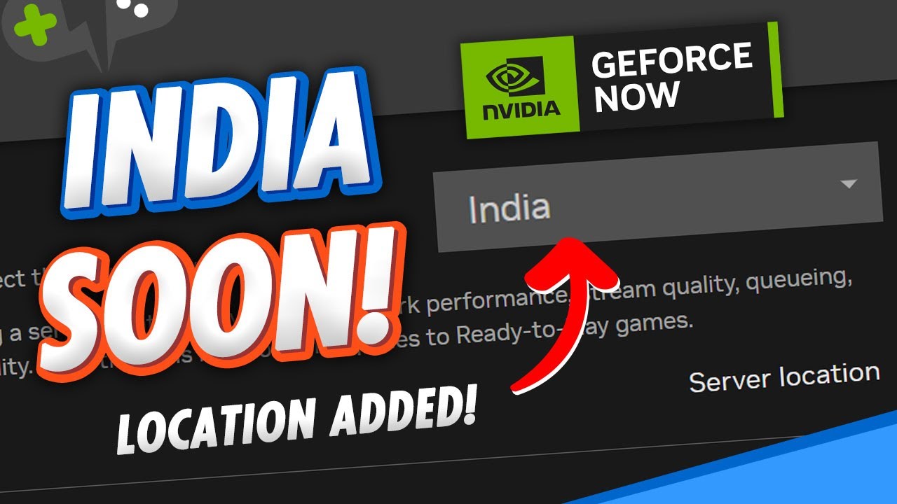 Сервис GeForce NOW в Индии скоро будет запущен!