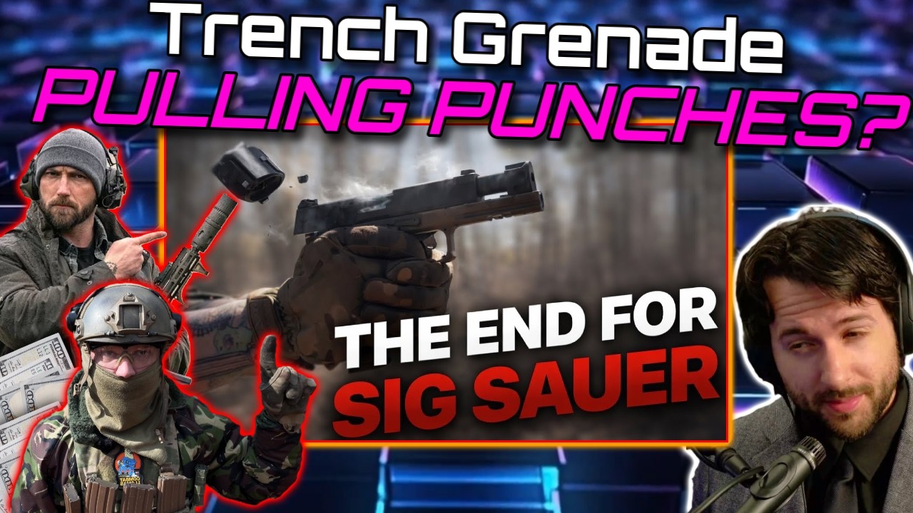 Trench Grenade Pulls Punches, Softballing Sigs Self Destruction For Garandthumb Collab