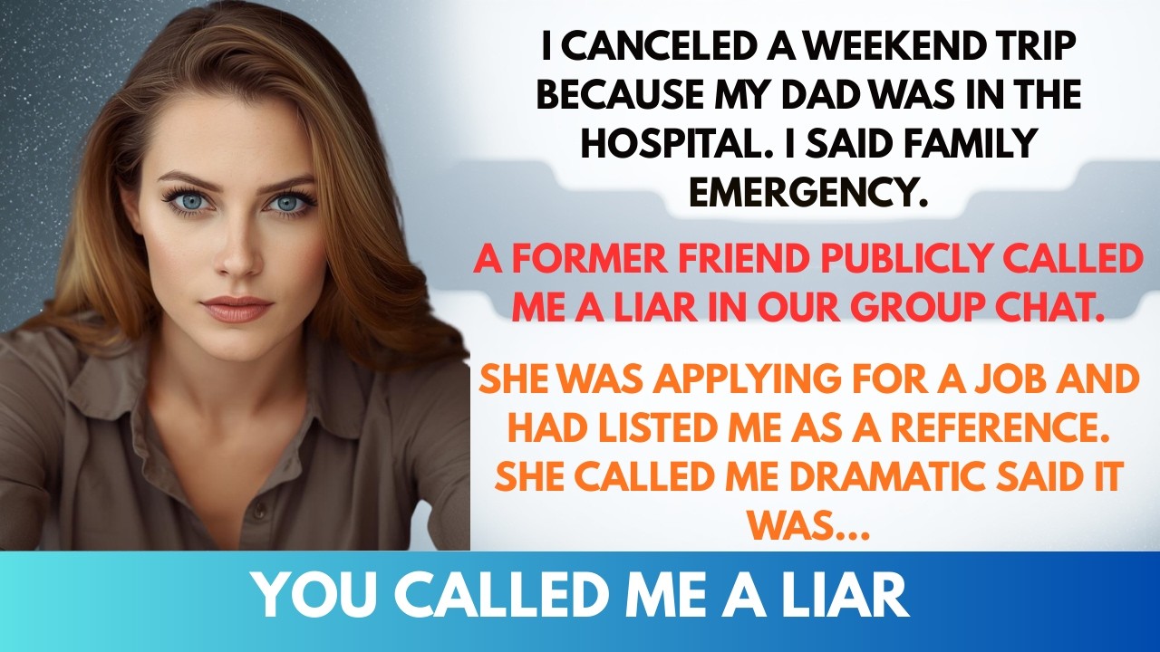 She Called Me a Liar in Our Group Chat… Then Asked Me for a Job Reference
