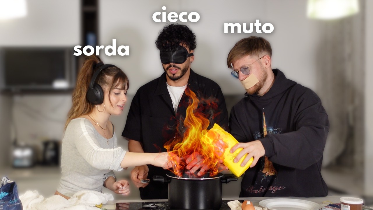 Cucinando ciechi, muti e sordi con Richi e Dadda