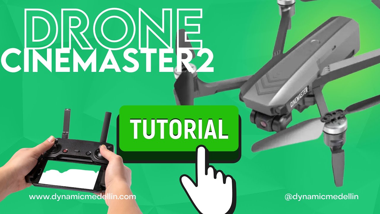 Descubre Cómo Manejar el Drone Exo Cinemaster 2 | Guía Paso a Paso | Dynamic Medellin