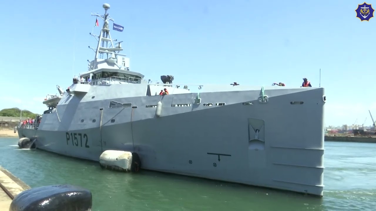 DELIVERY OF SAS KING SHAKA ZULU TO THE SA NAVY