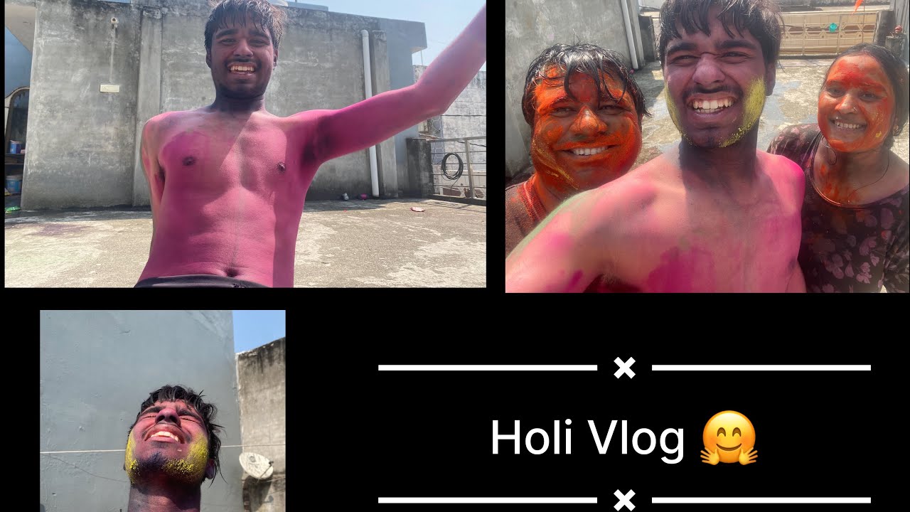 Holi vlog 💖 | End tak dekho Guys | Bhoot bna diya 😂 