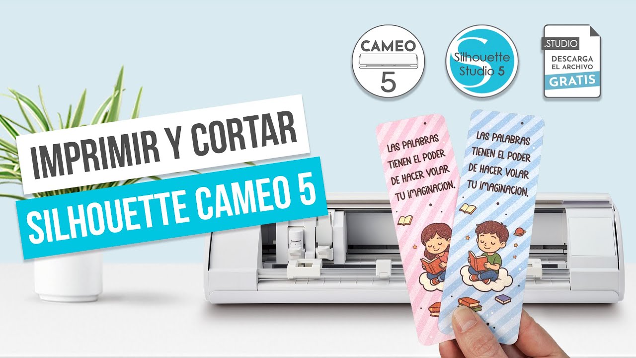 Imprimir y cortar con Silhouette Cameo 5 + archivo gratis