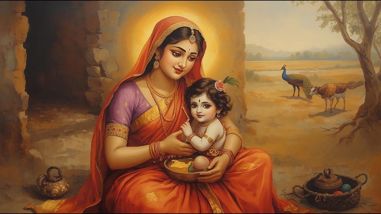 Krishna Sleep Music for Peaceful Nights | Relaxing Lullaby for Families & Parents