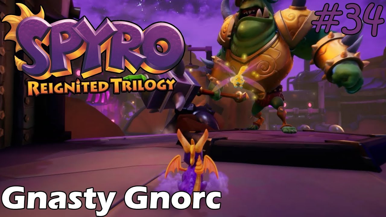Spyro 1 - Reignited Trilogy - Gnasty Gnorc 100%