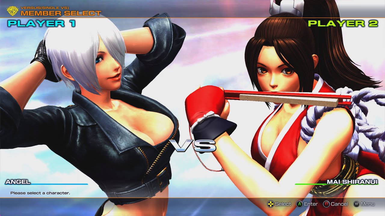 ANGEL vs MAI SHIRANUI - THE KING OF FIGHTERS XIV 2016