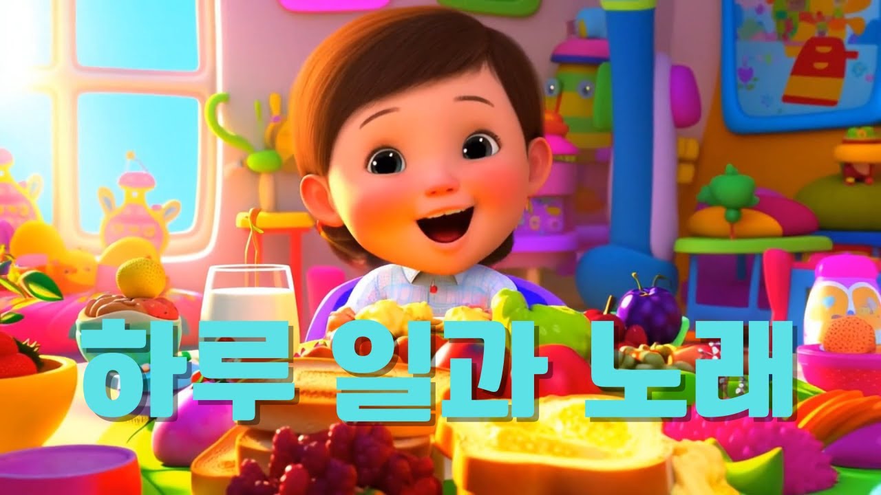 🎵 Sing with Tolang | 하루 일과 노래 | 어린이 생활습관 동요ㅣDaily Routine Song
