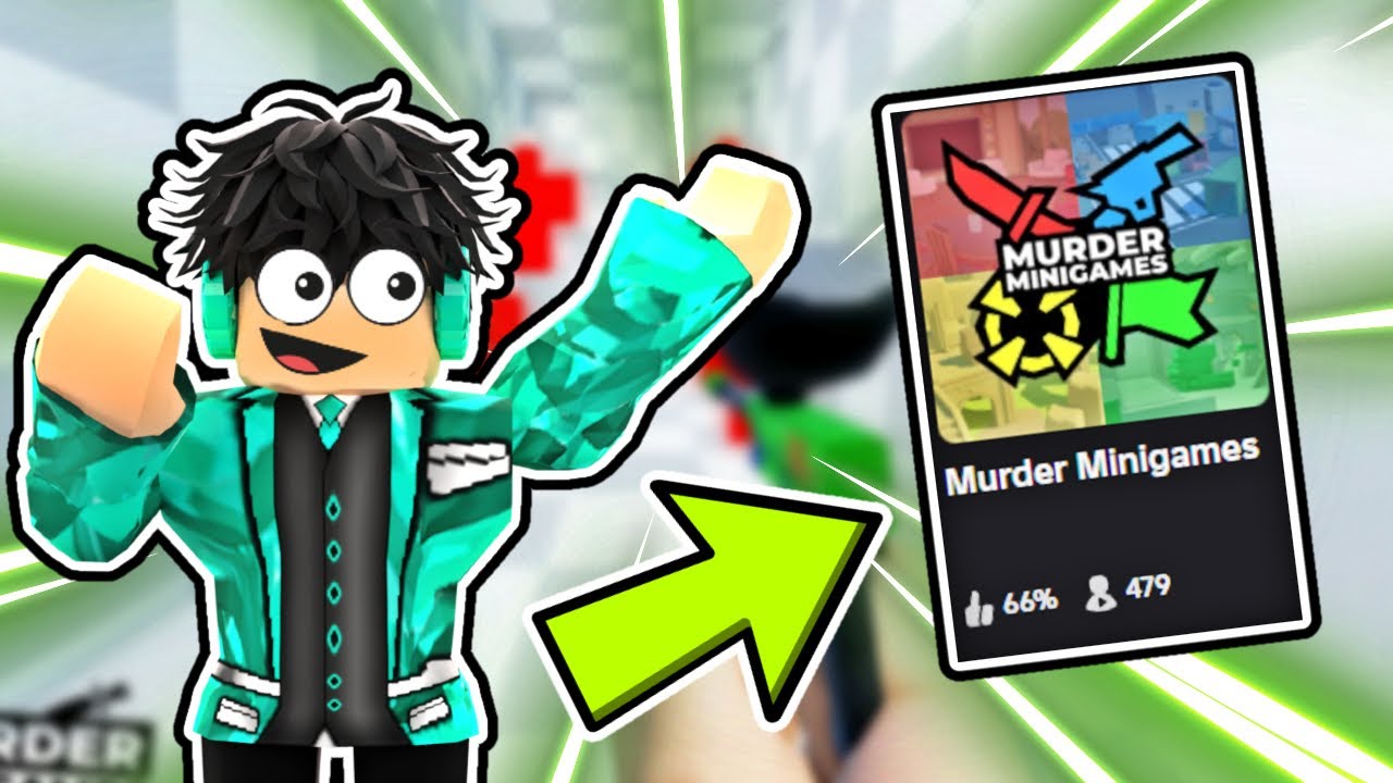 PLAYING Murder Minigames for the FIRST Time! *Pro*