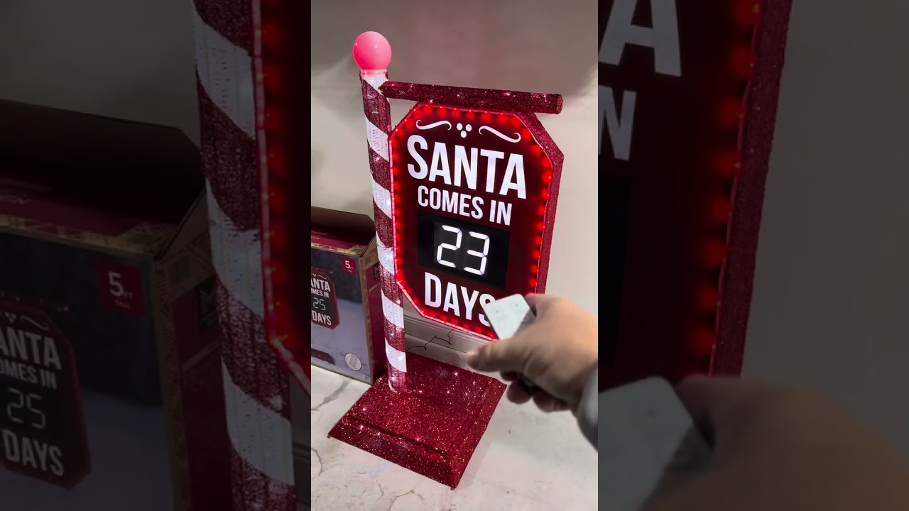 Members Mark - Sams Club Christmas Countdown Timer