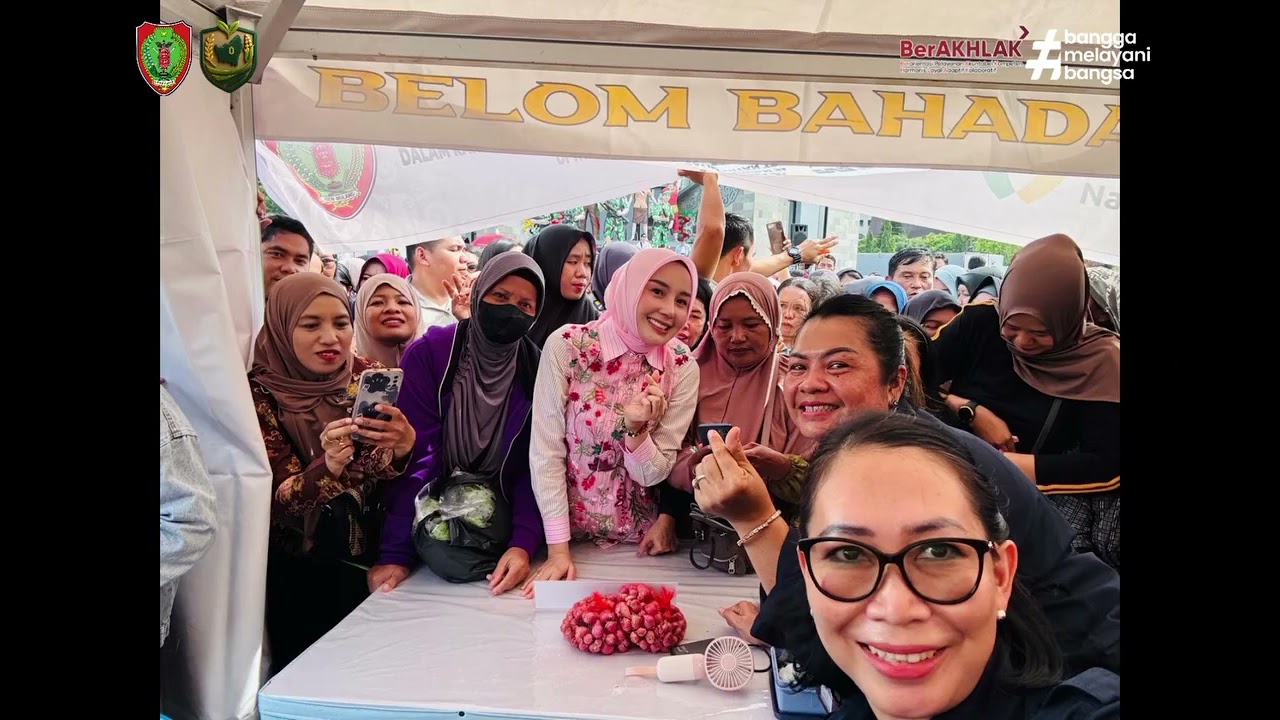 Penyaluran Bantuan Pangan Presiden dan Gerakan Pangan Murah, Kamis(12/3/2026).