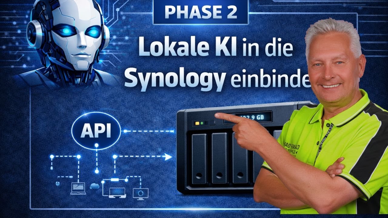 Eigene KI (Ollama) statt OpenAI: So geht’s mit Synology!