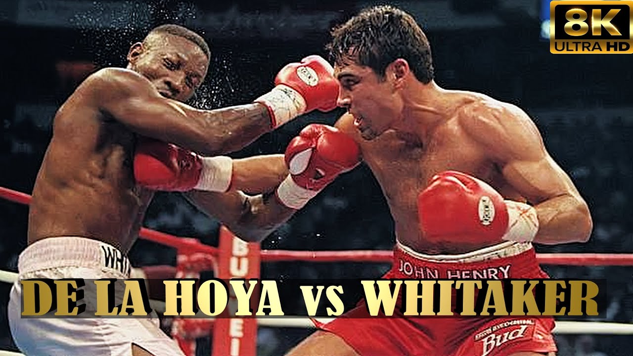 Oscar De La Hoya vs Pernell Whitaker | HIGHLIGHTS Boxing Fight | 8K Ultra HD