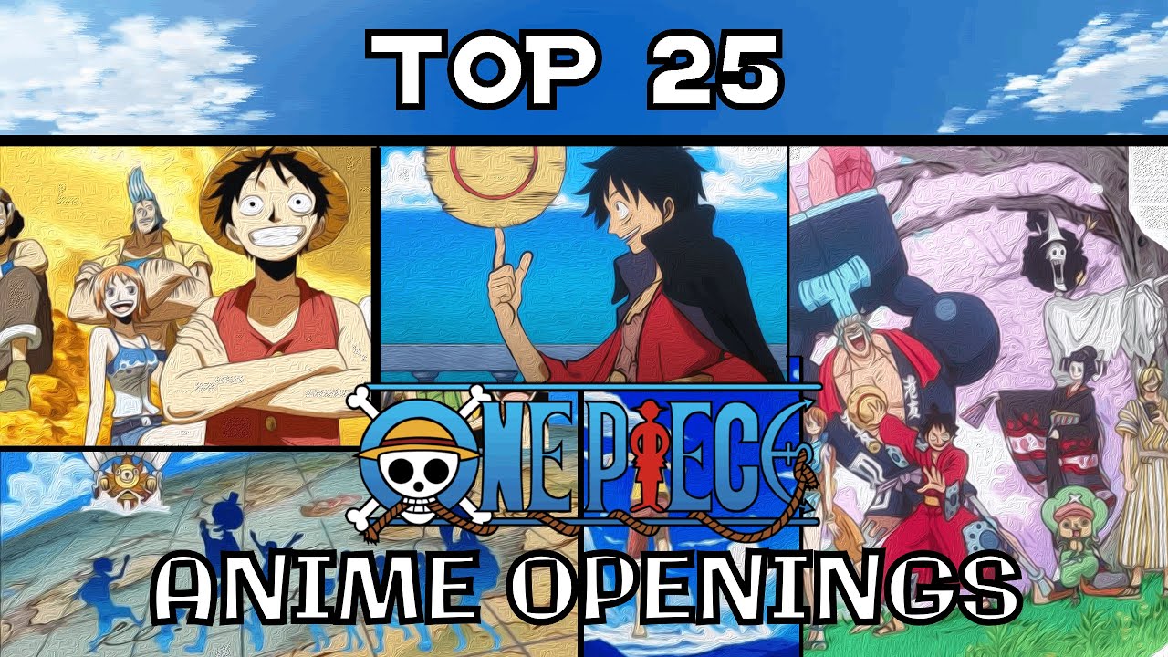 My TOP 25 Best One Piece Openings (Ranked)