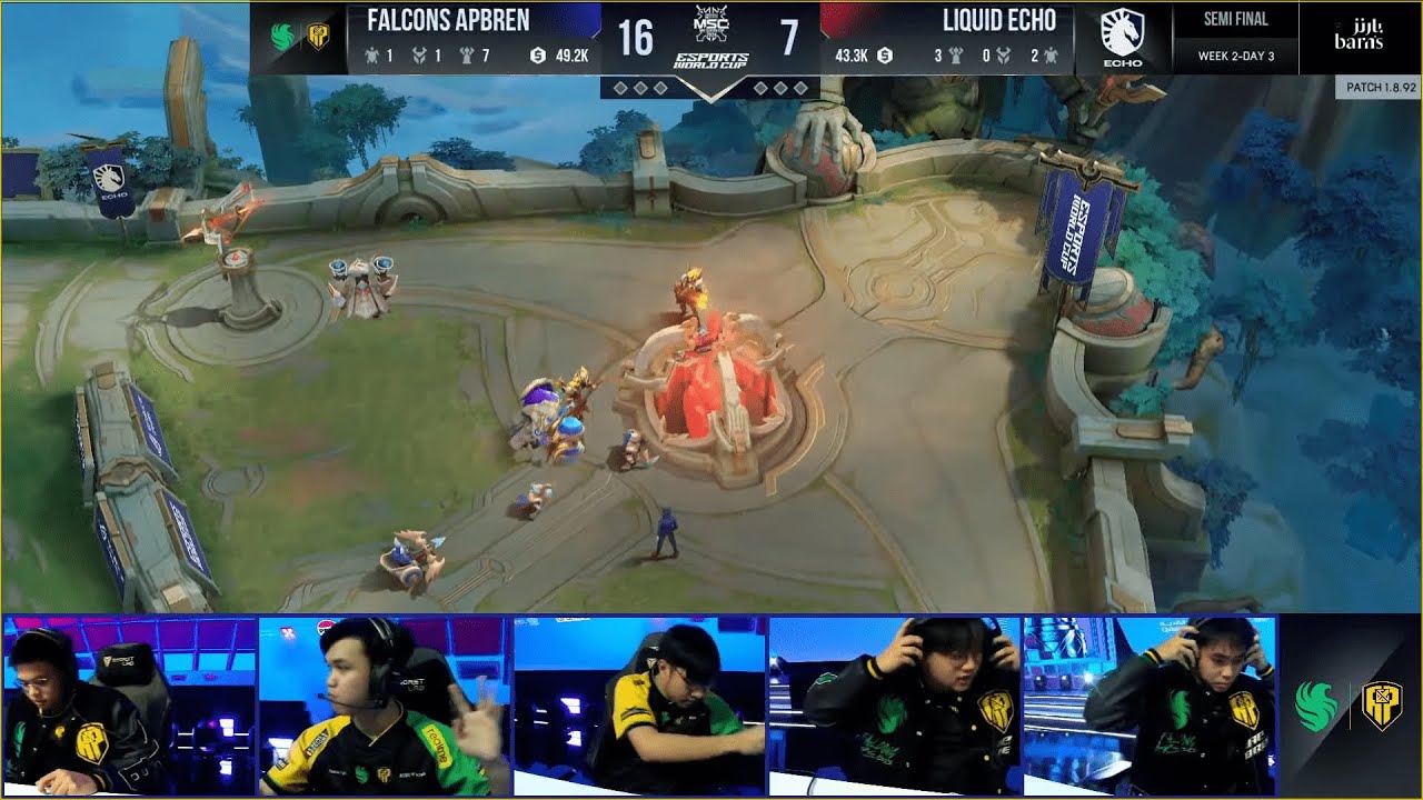SEMIFINALS MSC 2024 GAME 1 FALCON AP BREN vs LIQUID ECHO - SET UP CANTIK OWGWEN feat FLAPTZY
