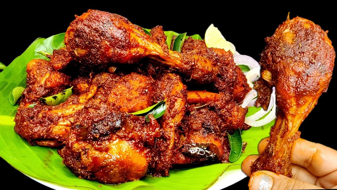 Andhra Chicken Fry | Easy and Simple Chicken Fry | Chicken Vepudu | Spicy Chicken Fry | Dry Chicken