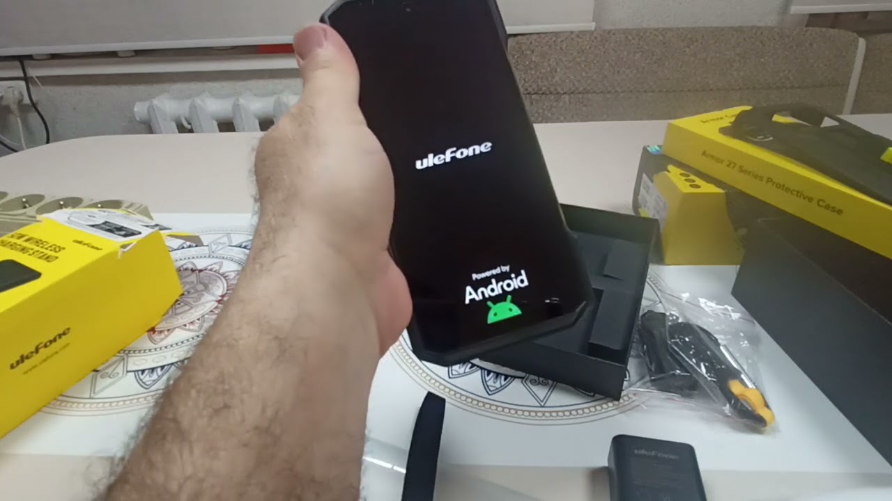 Распаковка защищённого смартфона Ulefone Armor 27T Pro