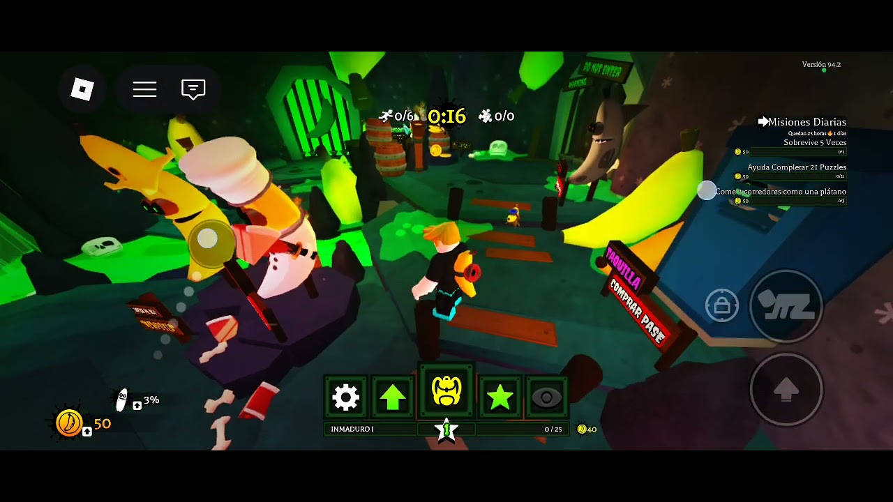 Jugando banana eats