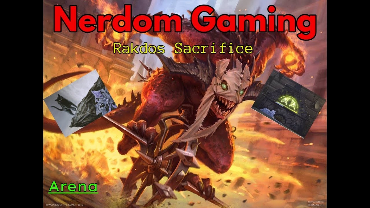 MTG Arena: Rakdos Sacrifice Vs Rakdos Prowess, Explorer B01.