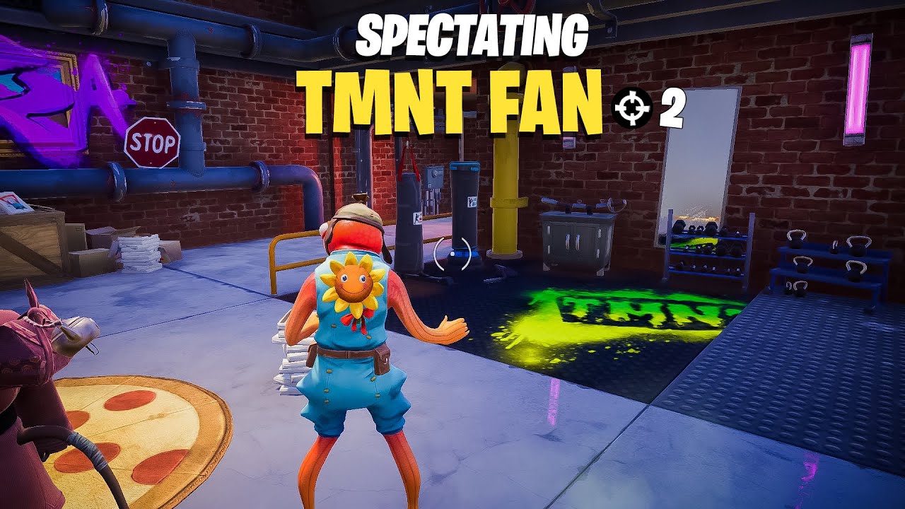 Spectating Random Players In Fortnite's Teenage Mutant Ninja Turtles Event  (Zero Build Tips)