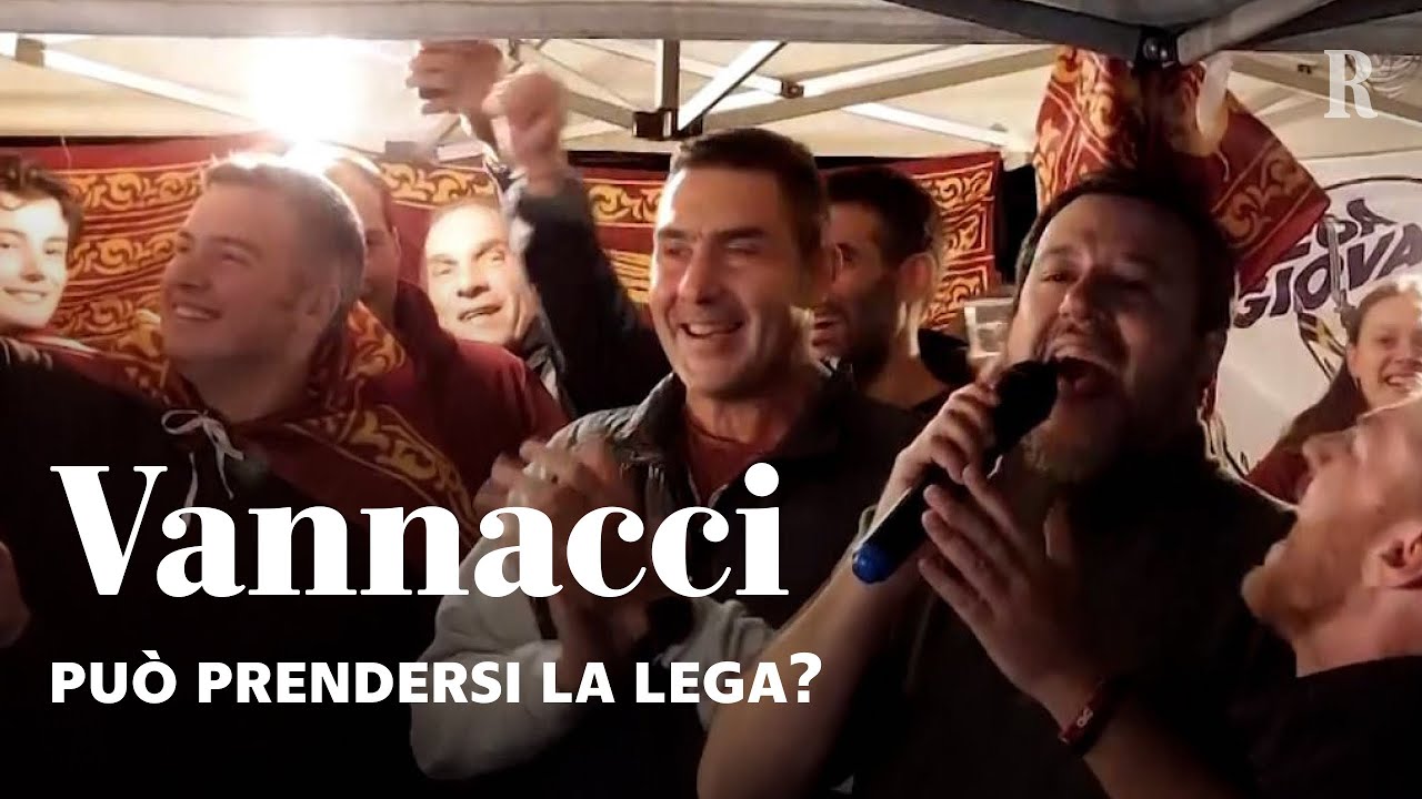 SALVINI-VANNACCI, scene da PONTIDA: ecco perché il generale può prendersi la Lega