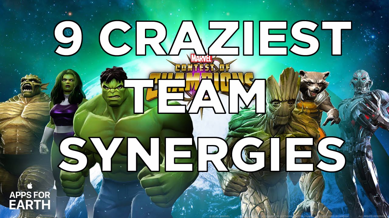 9 Craziest Team Synergies - Marvel Contest of Champions