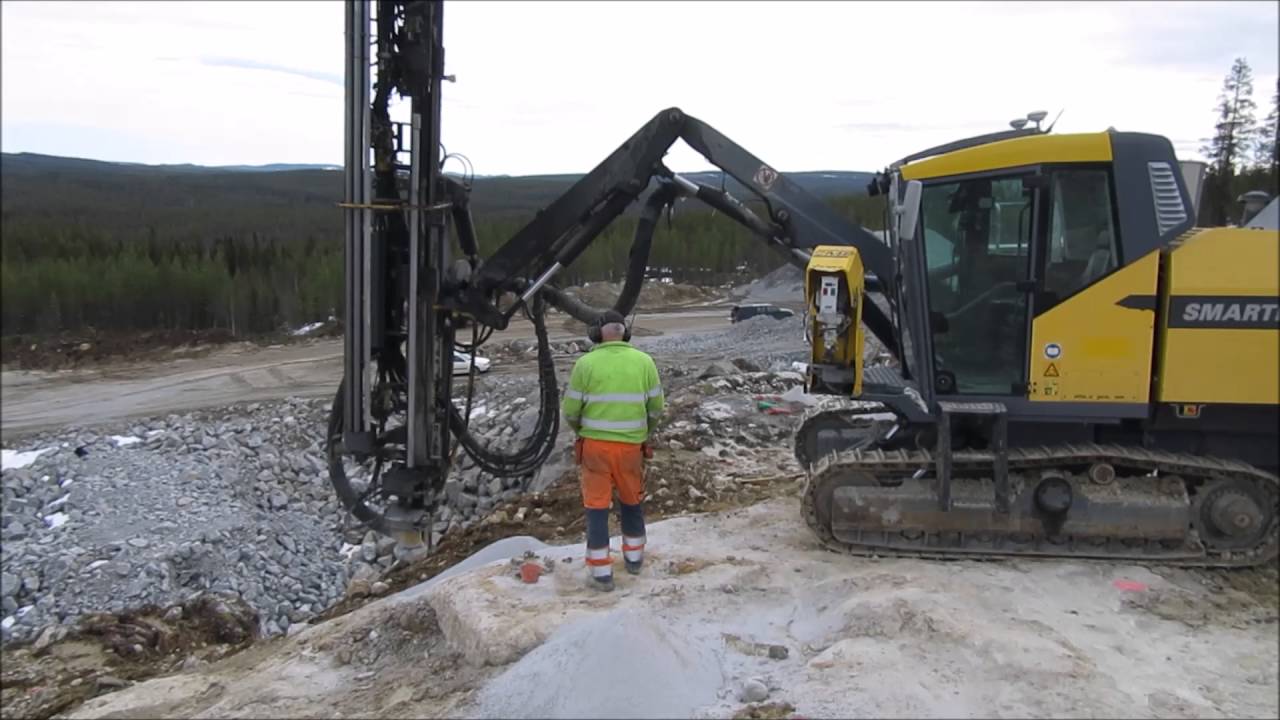 Atlas Copco SmartROC T35 Test drilling