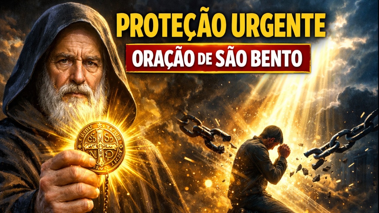 🔴Descubra o Poder desta Oração a São Bento para Proteção, Quebra de Maldições e Libertação Urgente!✨