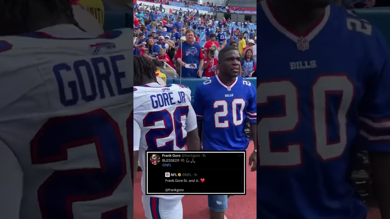 #49ers legend Frank Gore watching his son ball out in the NFL is amazing 🥹