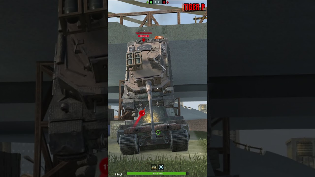TYPE 5 HEAVY FALLING Challenge in wot blitz  #wotblitz #shorts
